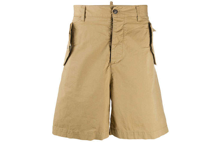 DSQUARED 2 DSQUARED 2 Casual Shorts Men's Khaki Moderate