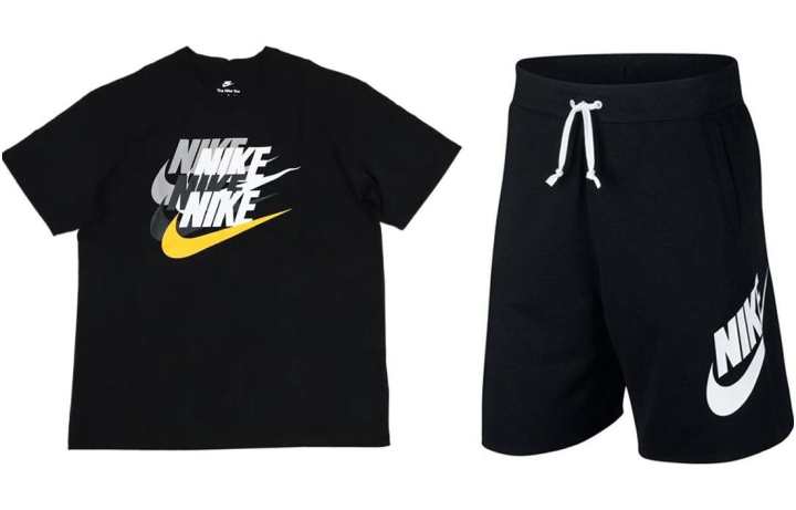Nike Nike Clothing Sets Men's Black+Black