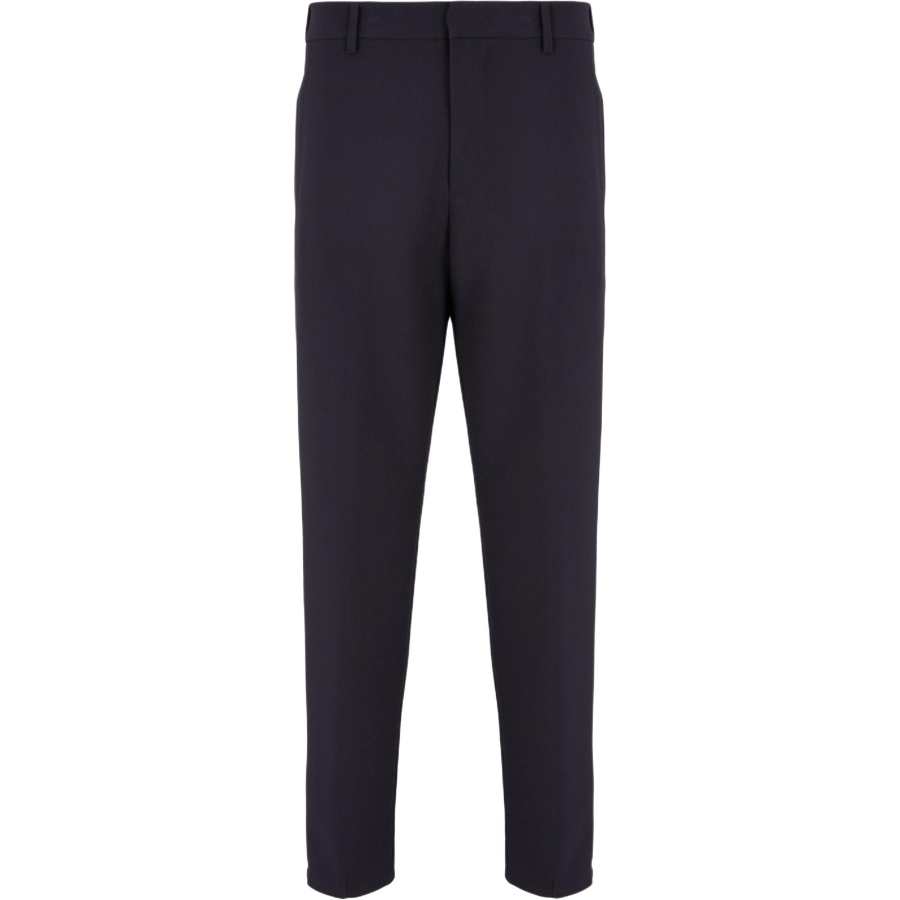 EMPORIO ARMANI Pleated Tapered Trousers