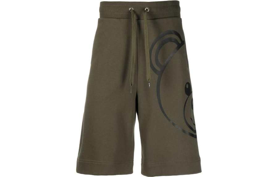 MOSCHINO Casual Shorts Men's Green Moderate