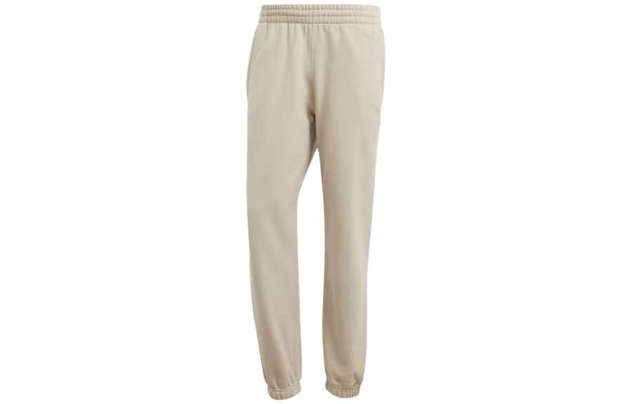 Adidas Adidas Essential Premium Essentials Sweat Pants Casual Pants Men's Beige