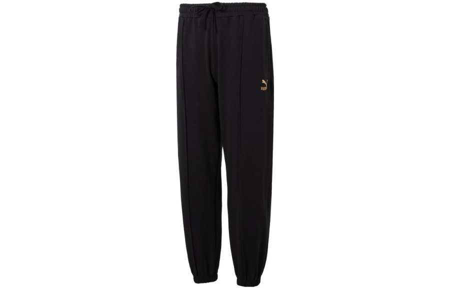 PUMA Casual Pants Men's Black Moderate Other