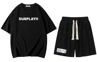 DUEPLAY Straight Fit Set Summer Unisex Gift Recommendation