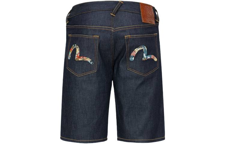 EVISU EVISU Denim Shorts Men's Denim Blue Moderate
