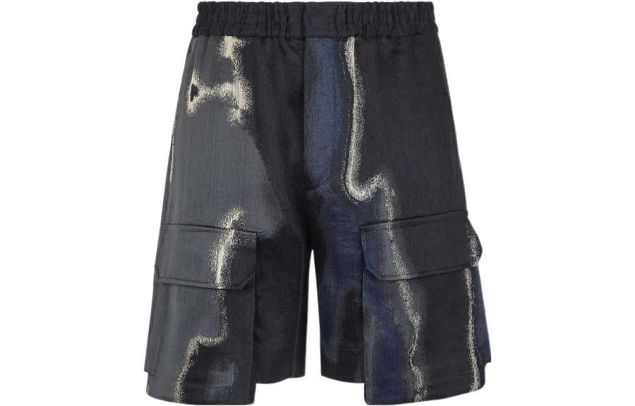 FENDI Casual Shorts Men's Black Moderate