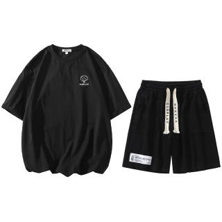 DUEPLAY Casual Sportswear Unisex Crew Neck Thin