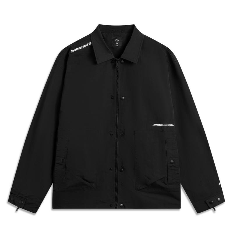 Li-Ning Li Ning Trench Coat Men's Black