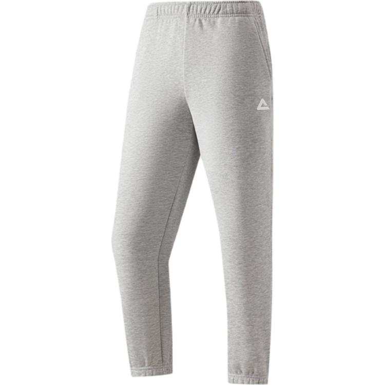PEAK Casual Pants Women's New Light Heather Gray Moderate Cuffed Pants