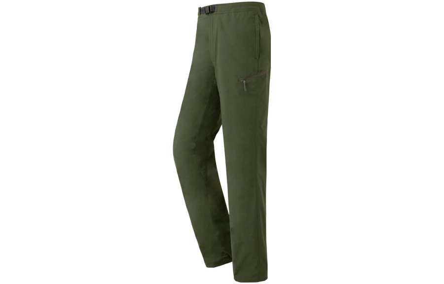 MONTBELL Lined O.D. Pants Fleece Lined Outdoor Fall Winter Windproof UV Protection Straight Fit Stretch Solid Color