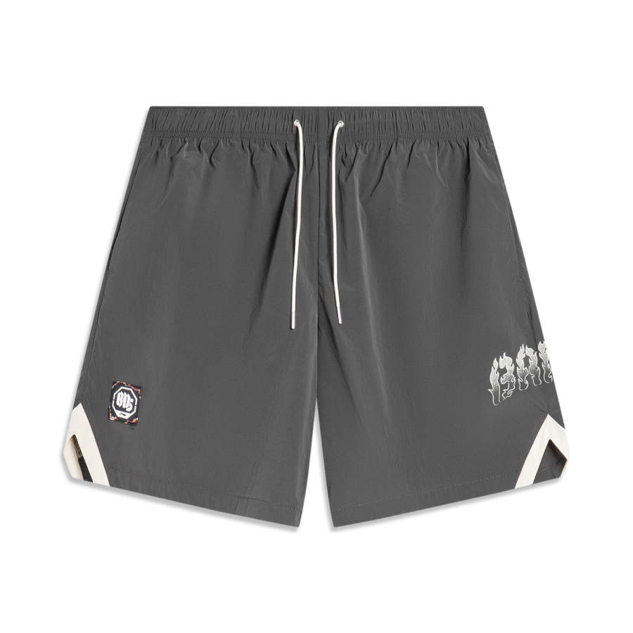 Li-Ning Li Ning BADFIVE Casual Shorts Men's Obsidian Gray