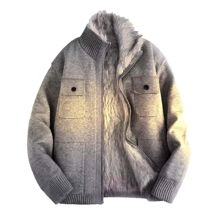 GWAF Puffer Jackets Unisex Fur Collar Thickened Other