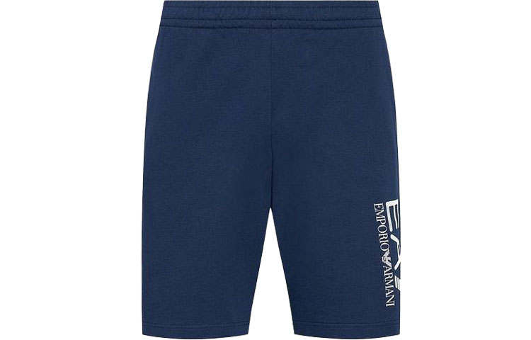 EMPORIO ARMANI EA7 SS22 Casual Shorts Men's Marine Blue