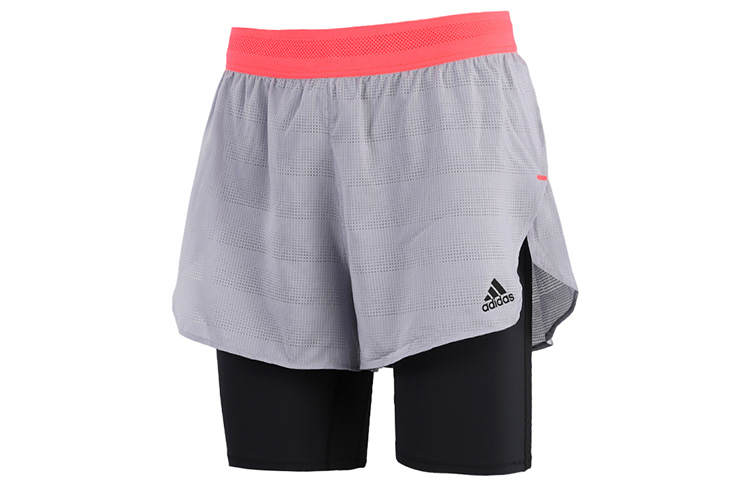 Adidas Adidas Casual Shorts Men's Gray Black