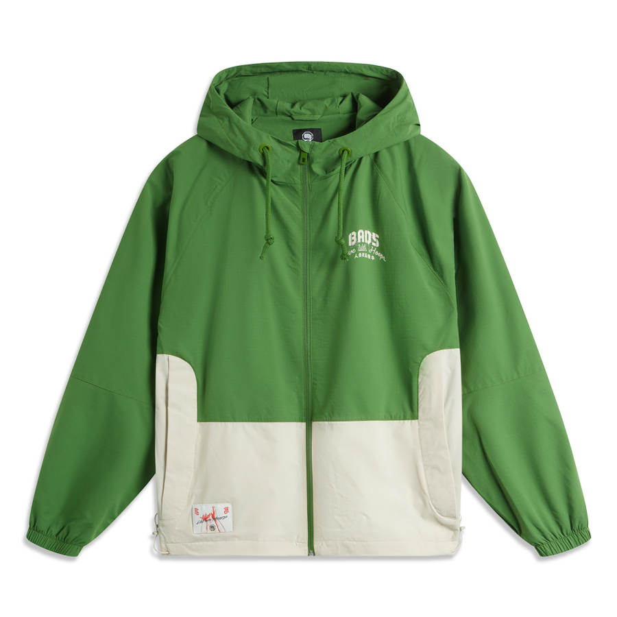 Li-Ning Li Ning Basketball Collection Trench Coat Men's Pine Green Umber