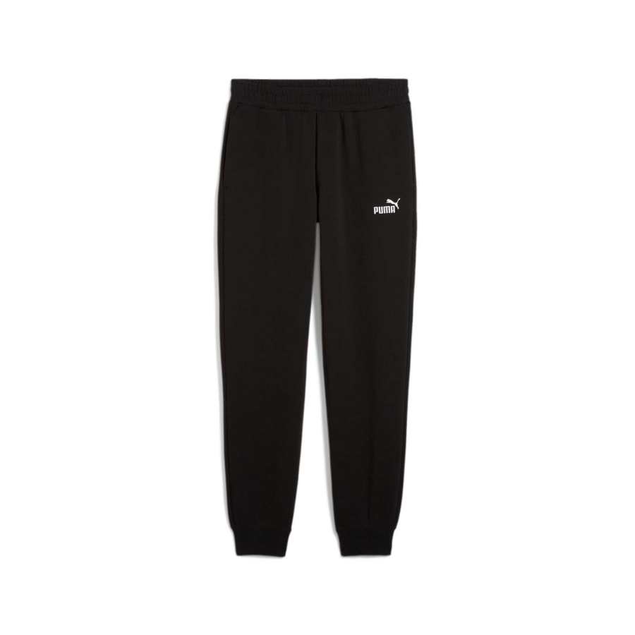 PUMA Casual Pants Men's Black Moderate Cuffed Pants