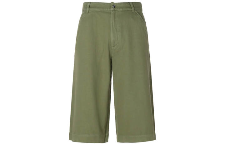 KENZO KENZO SS21 Loose Fit Shorts Summer Men's Olive Green