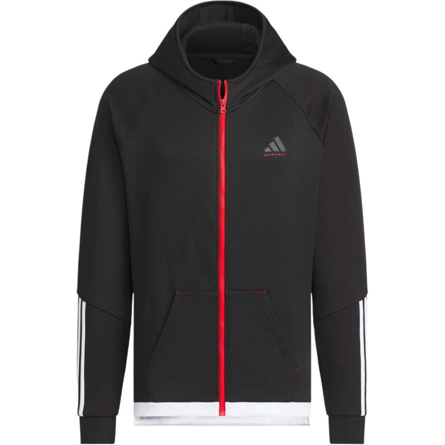 Adidas Adidas Hooded Jackets & Coats Men's Black