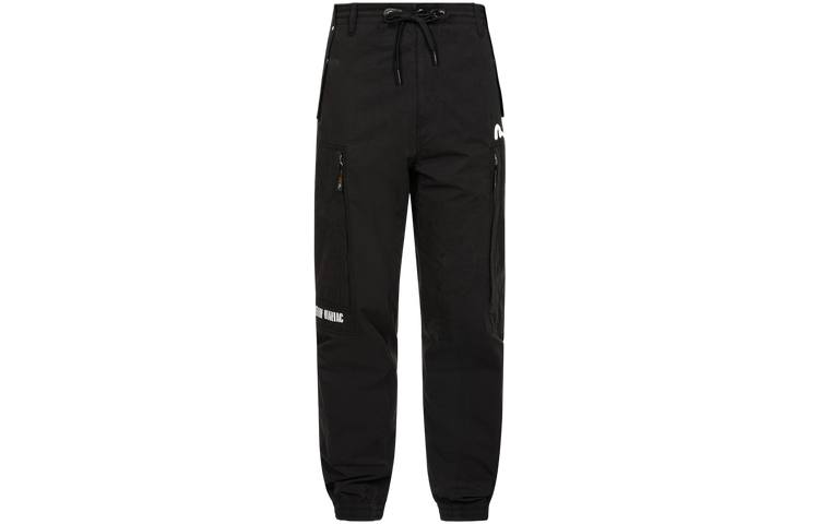 EVISU EVISU Casual Pants Men's Black Moderate Cuffed Pants