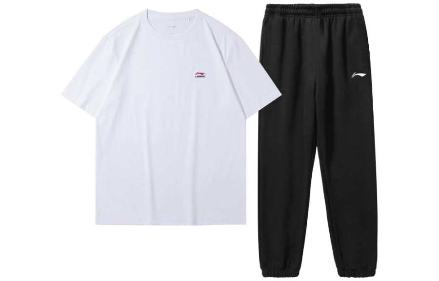 Li-Ning Li Ning Casual Sportswear Men's Crew Neck Moderate