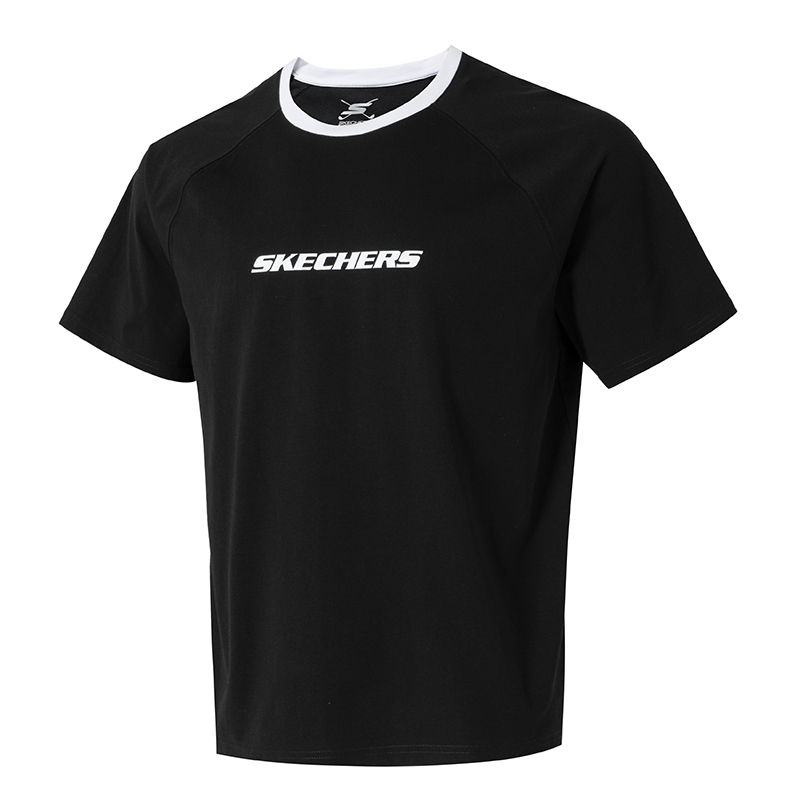 Skechers Sportlife SS25 T Shirt Unisex Black