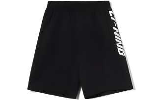 Li-Ning Li Ning Sports Fashion Collection Casual Shorts Men's Black Moderate