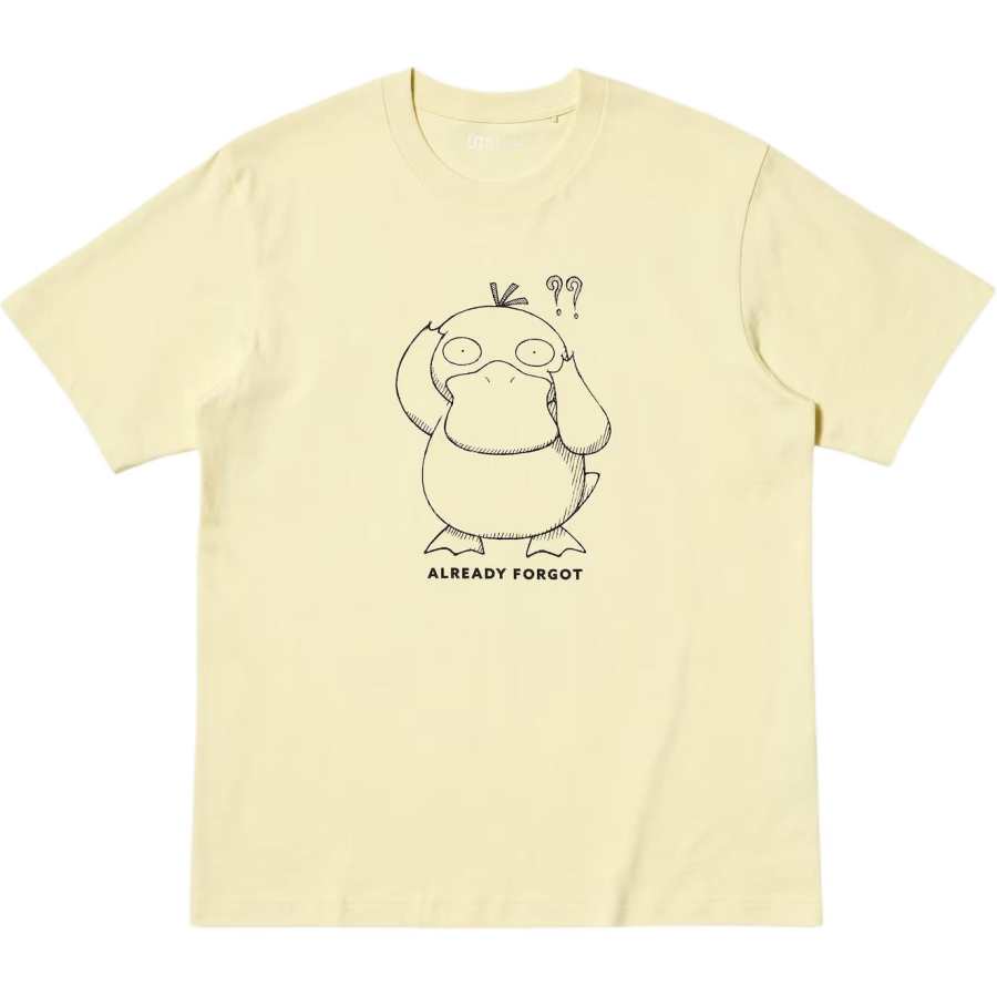 UNIQLO POKEMON/ T Shirt Unisex Yellow