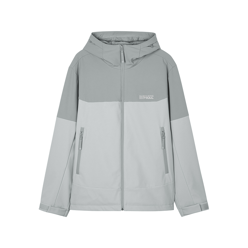 Skechers Sports Lifestyle Collection Wilderness Outdoor Collection Jackets & Coats Men's Purple Gray