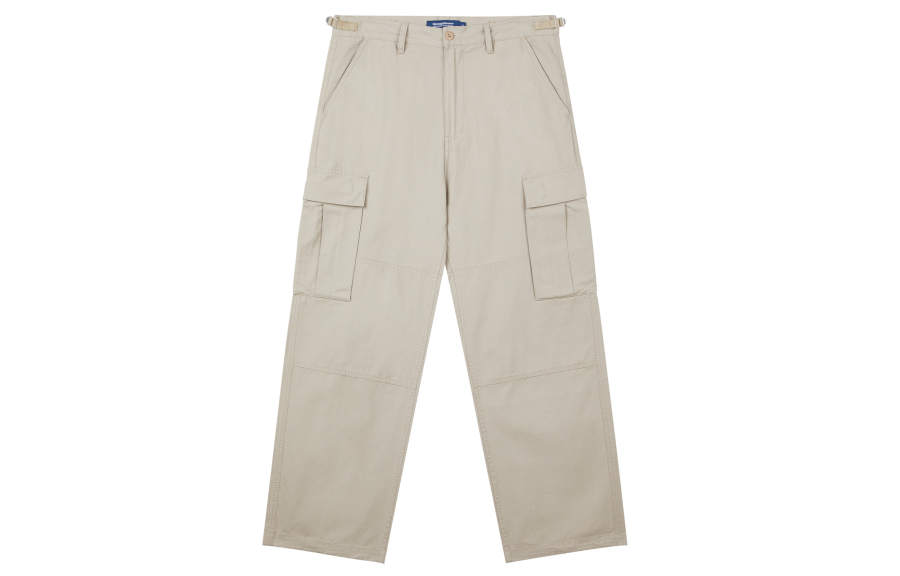 WASSUP Logo Casual Pants Unisex Moderate Straight Fit Pants