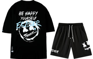 ER Casual Sportswear Unisex Crew Neck Moderate