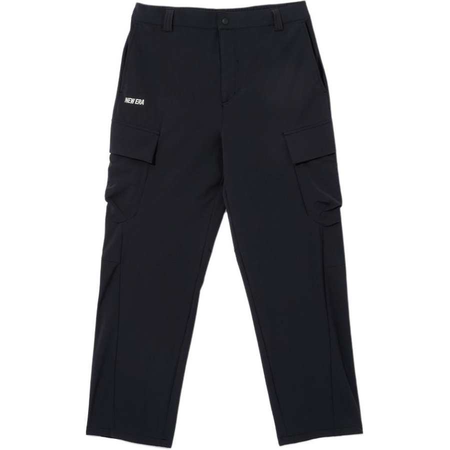 New Era Cargo Pants Unisex Black Thin