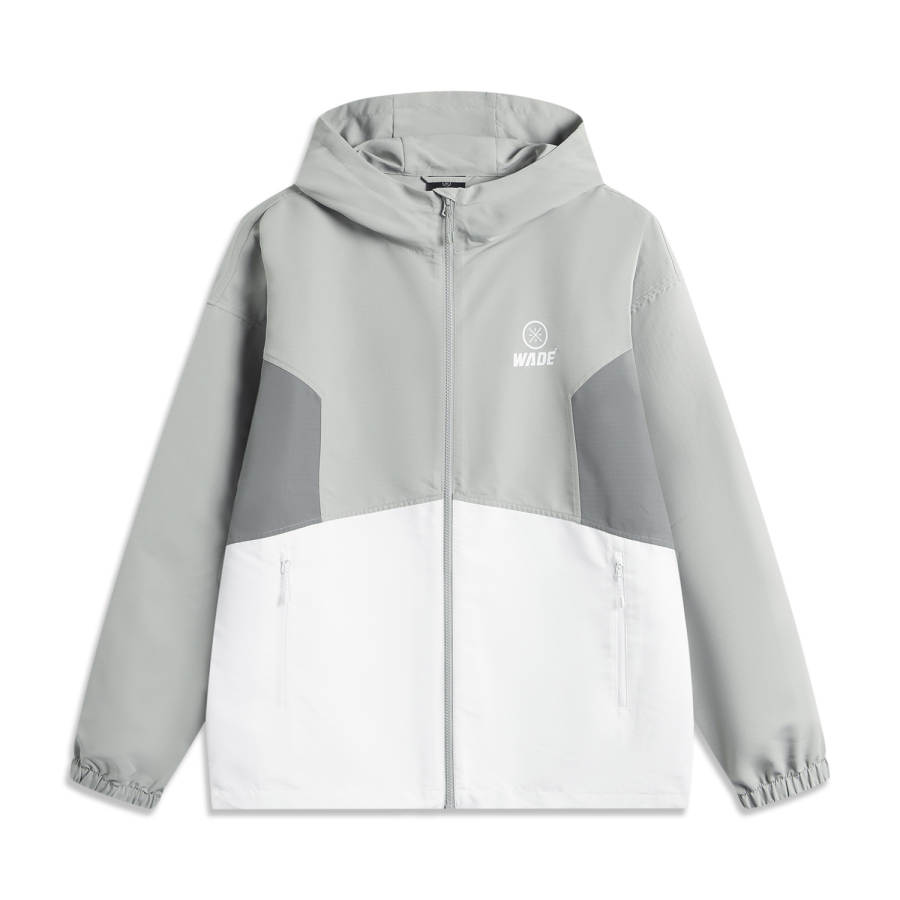 Li-Ning Li Ning Trench Coats Men's Gray Hooded Moderate
