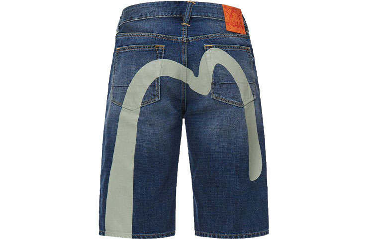 EVISU EVISU Denim Shorts Men's Blue Moderate