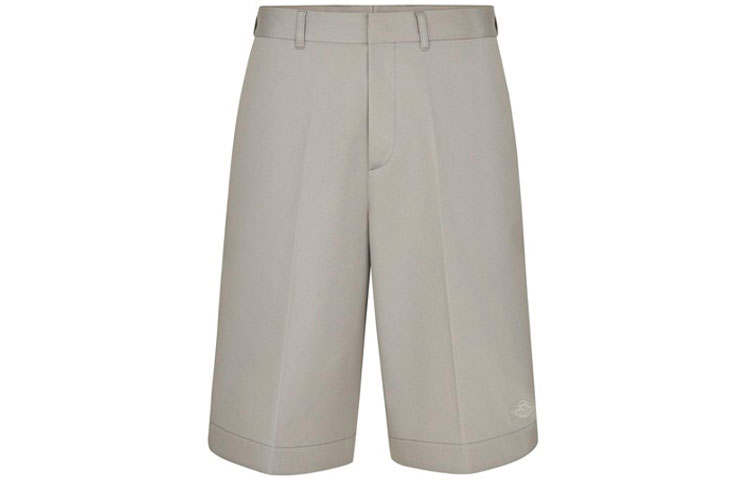 DIOR DIOR Casual Shorts Unisex Silver