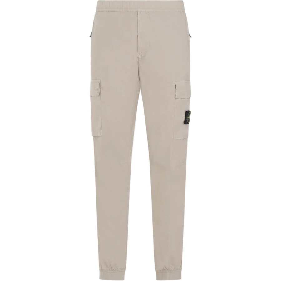 STONE ISLAND Cargo Pants Men's Sand