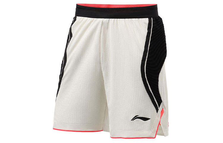 Li-Ning Li Ning Basketball Collection Casual Shorts Men's White