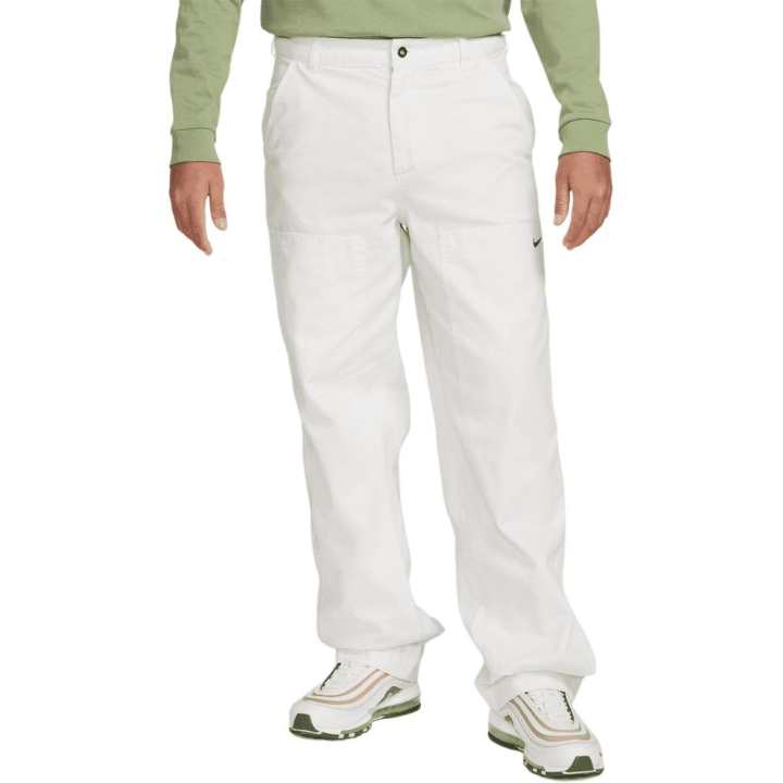 Nike Nike Casual Pants Men's White Moderate Straight Fit Pants