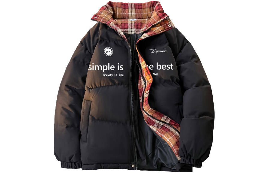 WARRIOR Warrior Riding The Wind Collection Open Ended Smiling Collection Puffer Jacket Unisex