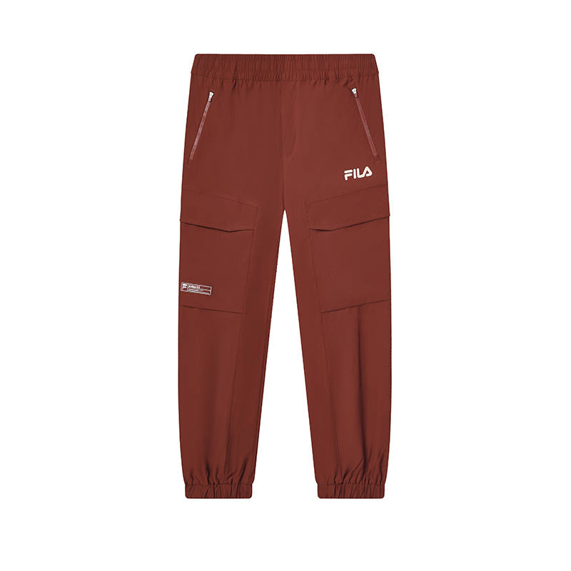 FILA Casual Pants Men's Terracotta Red Brown