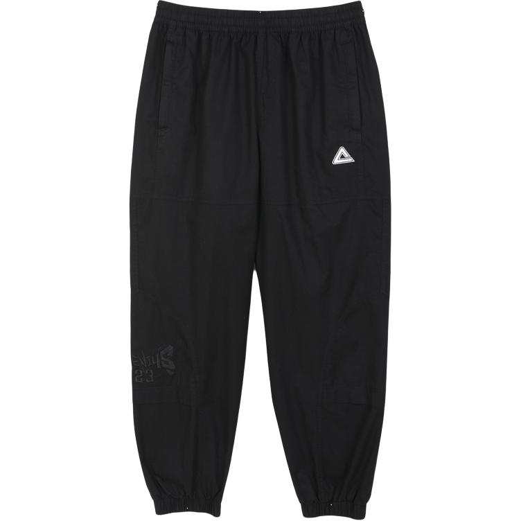 PEAK Sports Life Collection Casual Pants Men's Black Moderate Cuffed Pants