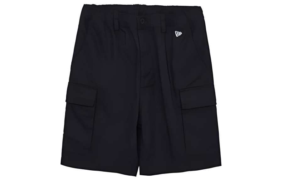 New Era Loose Fit Shorts Unisex Black