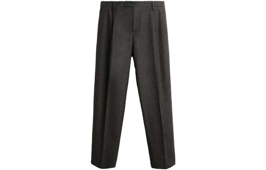 ZARA Suit Pants Men's Black Moderate