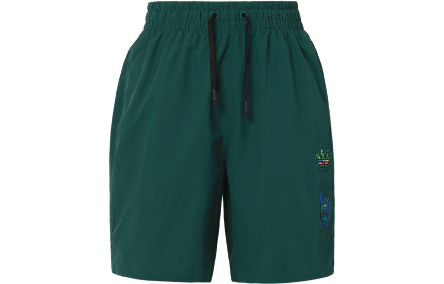 Adidas Originals Casual Shorts Men's Green Moderate