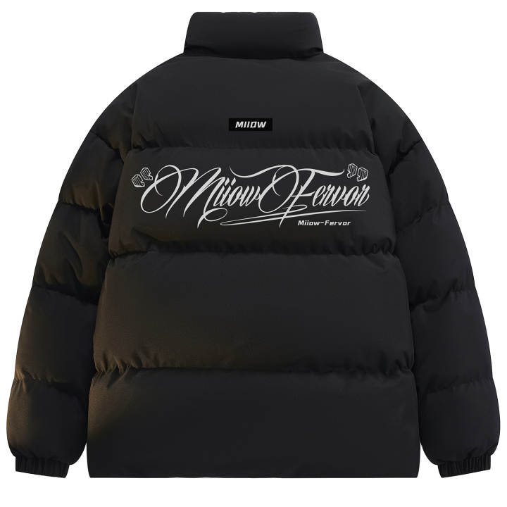 MIIOW MIIOW Puffer Jackets Unisex Stand Collar Thickened Padded Puffer Jacket