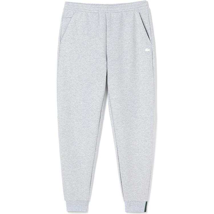 LACOSTE LACOSTE Casual Pants Men's Silver Gray