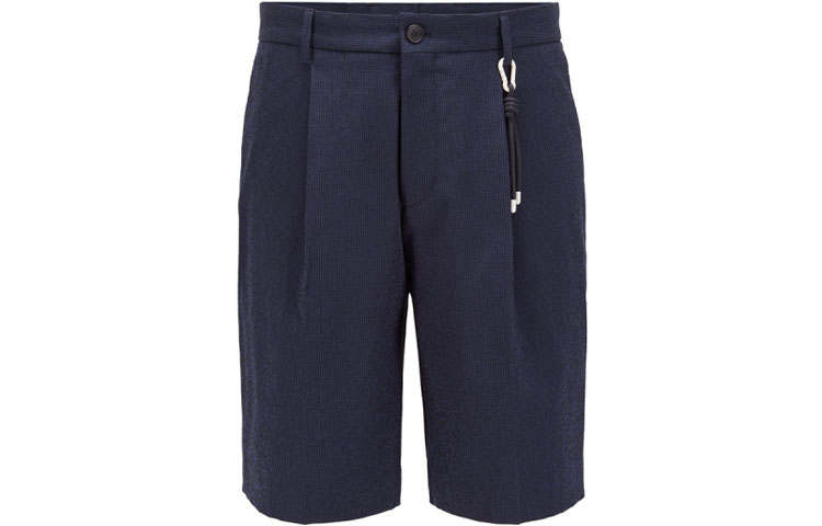 HUGO BOSS Casual Shorts Men's Dark Blue Moderate