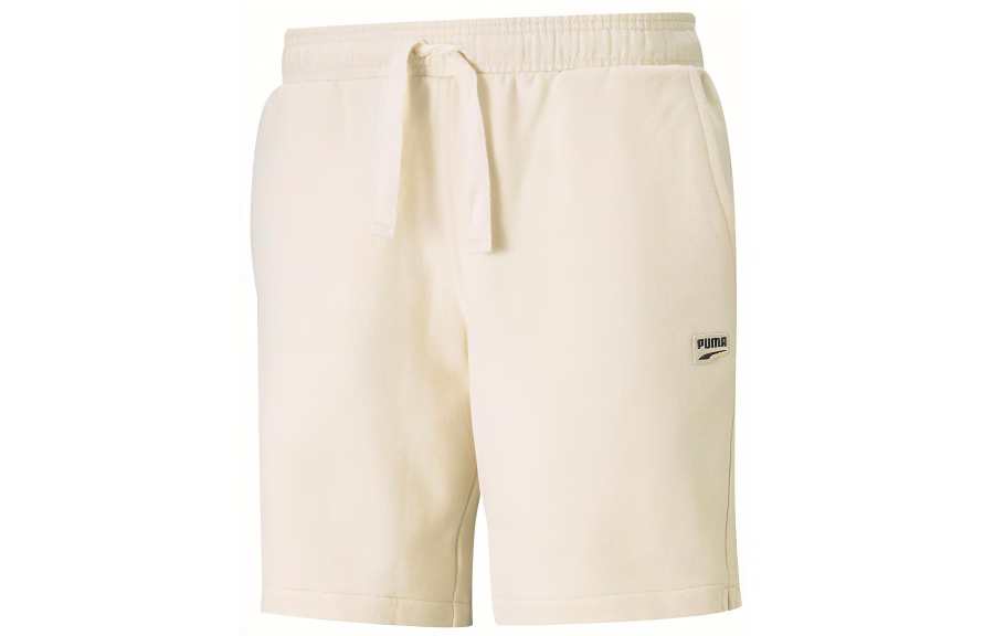 PUMA Ghana FtblCulture Casual Shorts Men's Ecru Moderate