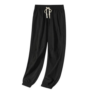 TEN MIRO Casual Pants Unisex Thin Cuffed Pants