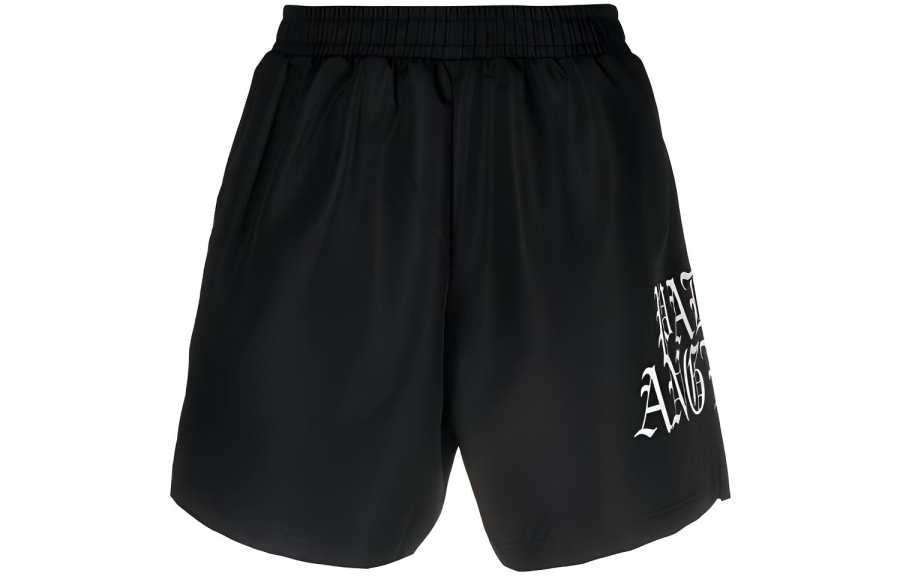 PALM ANGELS Hue Dothic Logo Shorts