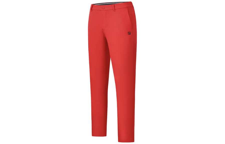 FILA Golf Casual Pants Men's Tomato