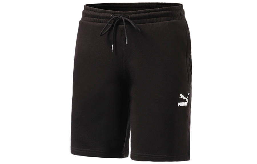 PUMA Casual Shorts Men's Black Moderate